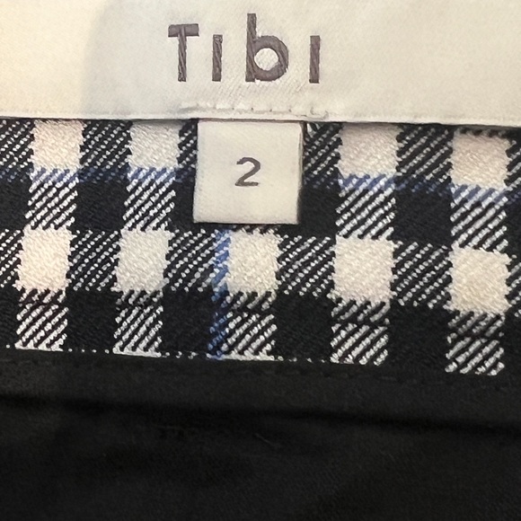 TIBI - GINGHAM MINI SKIRT - Picture 3 of 3